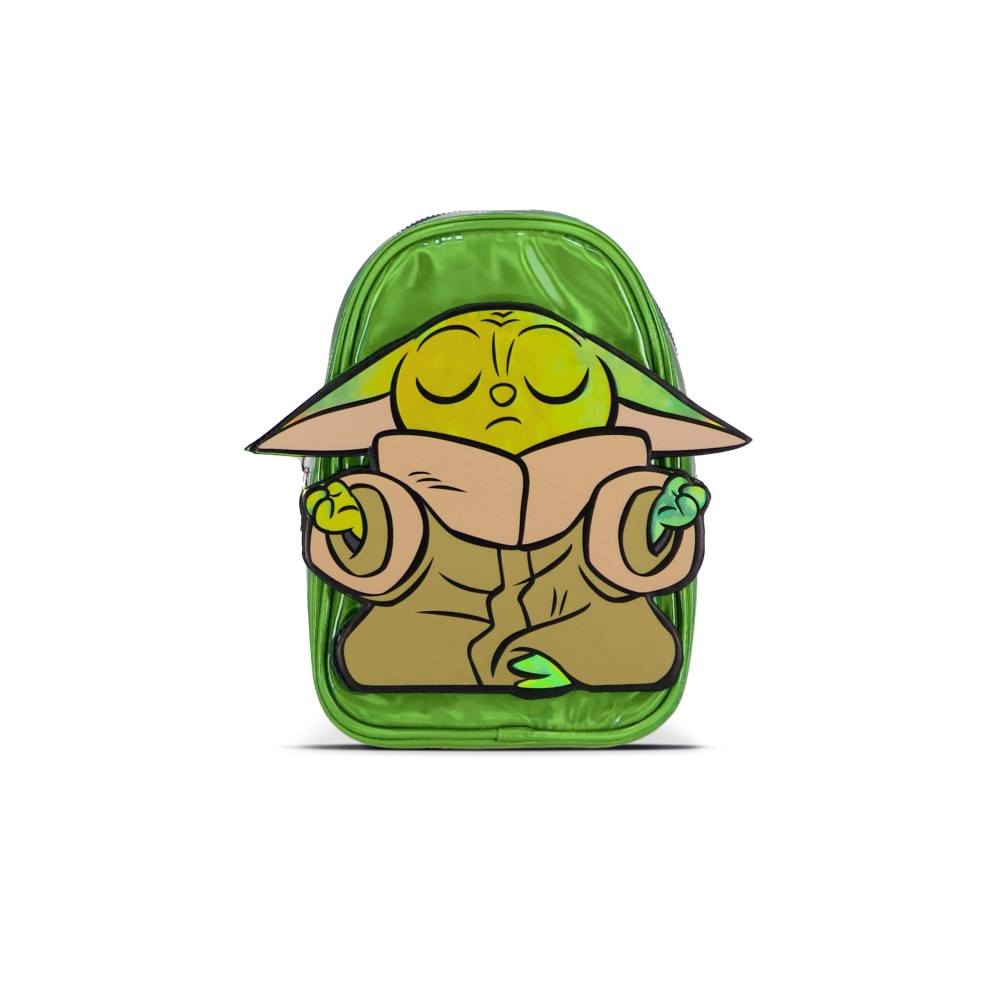 Disney Star Wars The Mandalorian - Grogu Shiny Mini Backpack - Multicolours